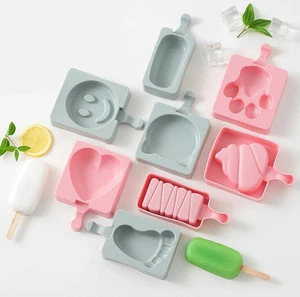 Environmental full food grade BPA free popsicle ice cream mold ice cream mould silicone popsicle mold ice cream mold silicone