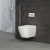 Import European Ceramic P-trap washdown flushing Intelligent wc wall hung Smart toilet with bidet from China