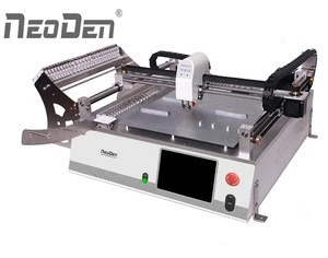 EW-NeoDen3V 44 feeders desktop SMT Production Line, 2 working heads Pick and Place machine, manual soldering machine and oven