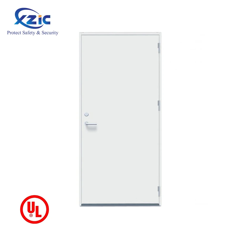 Exit Emergency Metal Door Fire Proof Heat Resistance Thermal Acoustic Double Leaf Steel Door