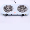 F-011A electric doule hot plate can be used at high temperature for a long time,five gear adjustable thermostat