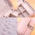 F1 Women Girl PU Monolayer Small Simple Organizer Portable Jewellery Jewel Case Packaging Gift Boxes Travel Earring Jewelry Box