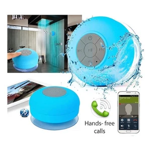 Factory best selling products mini bluetooth speaker waterproof with sucker