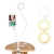 Import Factory Camera Photo Studio Circle Led Selfie Ring Light Phone Lamp USB Charging Smart Phone Holder Clip Lazy bed Desktop from China