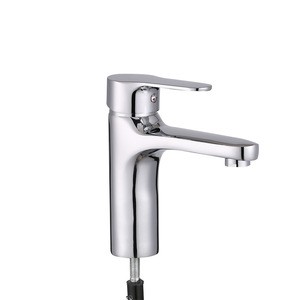 Factory cheap hot cold water faucets mixers taps for bathroom sinks