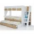 Import factory cheap price 3-tier wooden kids bunk bed from China