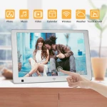 Factory cheap price high resolution 10 inch metal case digital photo frame