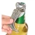 Import factory custom cheap keychain aluminum bottle opener beer can bottle opener from China