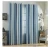 Import Factory Direct Elegant Cheap Vertical Star Window Blue Curtain Linen Fabric For Living Room from China