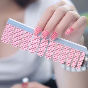 Factory price and Free samples nail wraps in stickers & decals