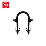 Factory Price Black  Plastic Floor Heating Pipe Staples Underfloor Heating Staple For 12mm 16mm 20mm Tube