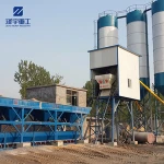 Factory price list automation concrete mixing batching plant productivity 50 M3 per hour