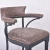 Import Factory price metal PU cushion soft seating hotel waiting waiting salon chair from China