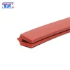 factory price rubber parts v-shaped sealing strip silicone rubber profile