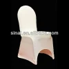 Factory Price White Spandex Chair Cover / Popular Lycra Chair Cover