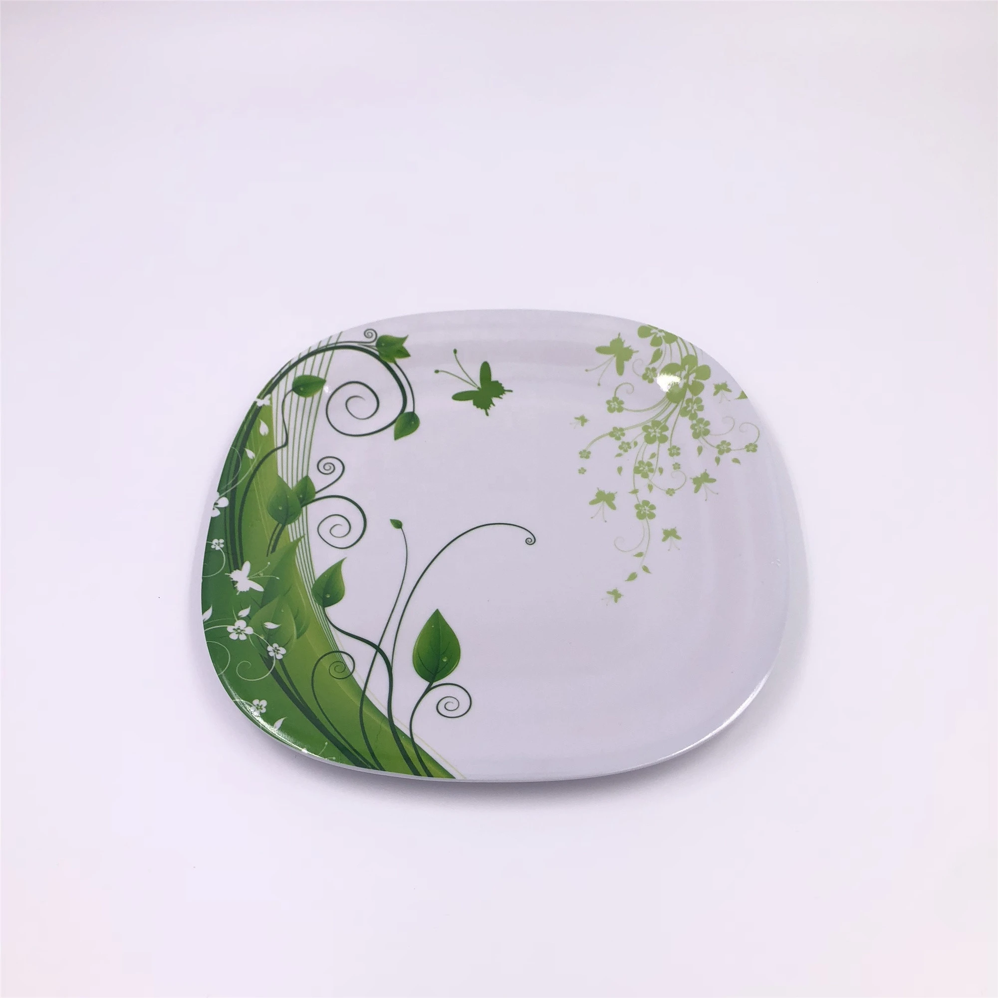 Factory supplier wholesale cheap melamine square plate with 2020 design