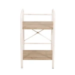 Factory supply custom cheap metal frame durable 2 Layer kitchen shelf storage