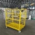 Import Factory Supply Industrial Logistics Foldable Rolling Steel Cage Trolle Trolley wire mesh from China
