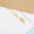 Import Factory Wholesale Custom Classic 925 Sterling Silver Jewelry 2019 Women Fashion Jewellery Gold Necklace from China