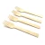 Import Factory Wholesale Disposable Bamboo Wood Flatware Sets Cutlery Set with knife fork and spoon in stock from China