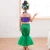 Import Fancy Green Dresses Halloween Christmas Birthday Party Clothes Little Girls Ariel Mermaid Dress Kids Cosplay Princess Costume from China
