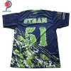Fast Delivery Customize Team Design Softball Tops With Sublimated Logos Patterns