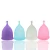 Import FDA Approved Reusable Organic 100% Medical Silicone Lady Period  Multi Color Menstrual Cups from China
