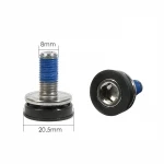 Fixed Gear Bicycle Bottom Bracket Axis Square Screw Hole Seal Screw Mountain Bike Crankset Crank Screws