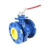 Flanged 2 Piece Body Full Port Ductile Iron Ball Valve