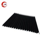 flat bellow cover flexible fold guard shield for cnc cutting machine by Judy Hao