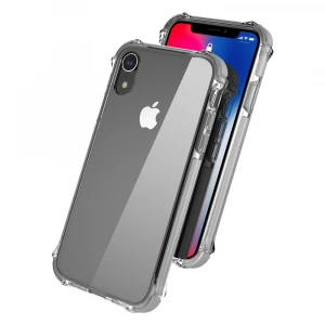 Flexible TPU Frame Cover Case Anti-Shock Phone Case for iPhone XR Cover