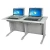 Import Flip computer desk hidden embedded steel office steel multi-function teaching with computer multimedia table from China