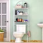 Floor Washing Machine Storage Rack Bathroom Toilet Closet tool Shelf