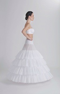 Fluffy 4 layers Tulle Petticoat for Wedding Dresses
