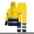 Import Fluorescent yellow Safety high visibility waterproof work wear traffic reflective jacket with EN ISO 20471 from China