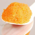 Flying fish roe eggs and nullet roe