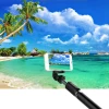 Foldable and concise self-locking mechanism 10 meters long-distance control selfie stick with bluetooth remote for gopro phone