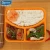 Import Food grade 3 compartment microwave plastic takeaway meal prep PP disposable food container bento lunch box from China