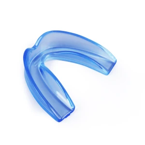 Football basketball boxing boil and bite moldable anti night grinding sport mouth tray guard mouthpiece