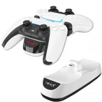 For Playstation 5 Dual Port Charging Dock Game Controller Stand Station Charger Base Cradle Holder for PS5 Power Supply