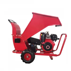 Forestry Machinery Wood Chipper 15 Hp 4 Strokes Customized Motor wood Chipper for Sales