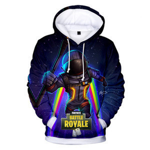Animation fortnite Casual Clothing Boys and Girls Printed Hoodie Kids Sweater 