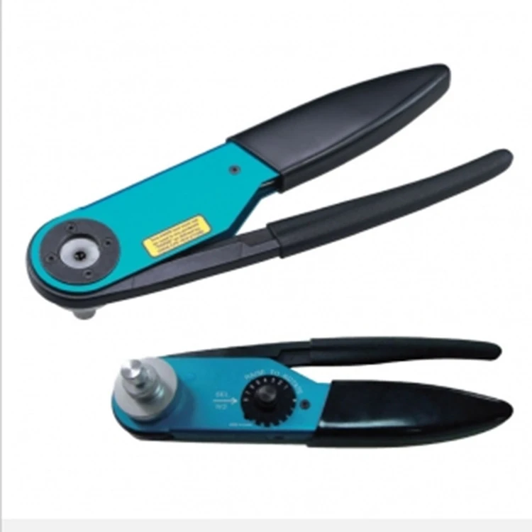 FOUR-MANDREL CRIMPING PLIERS FOR TURNED CONTACTS-W2