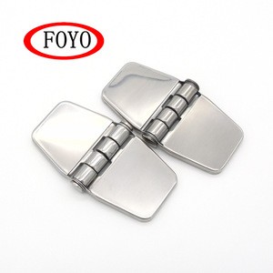 Foyo Marine Boat Door Heavy Duty 316 Stainless Steel Small Covered Butt Hinge