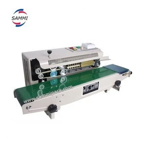FR-900 Horizontal Continuous Heat Band Sealer/Plastic Film Sealing Machine
