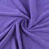 Free sample purple 2x2 jersey knitted polyester knit rib fabric for garment