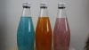 FRESH BASIL SEED IN 290ML GLASS BOTTLE WITH FRUIT FLAVOR (Orange juice, Pineapple juice)