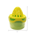Full Circle Lemon Drops Citrus Ice Cube Infusion Set with Reamer and Silicone Trays 3-piece Set