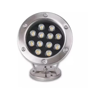 Full Color Change IP68 Submersible Waterproof 6W 9W 12W 15W 18W RGB DMX Led Underwater Light for Fountain
