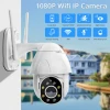 Full Color Outdoor Auto Tracking Wireless Ptz IP Cloud Storage Intelligent Camera